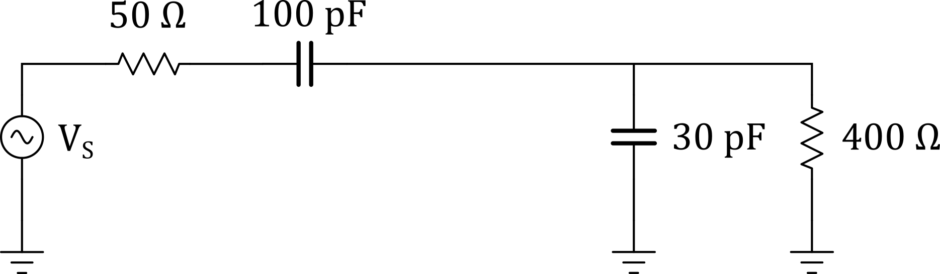 L Network with Complex Loads