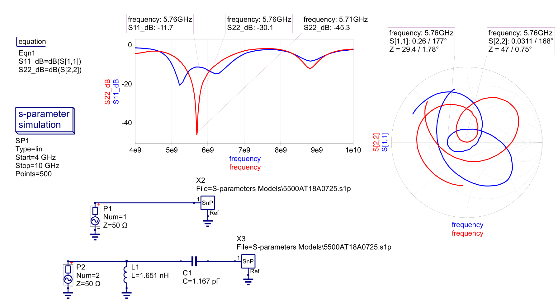 Chip Antenna Matching Network