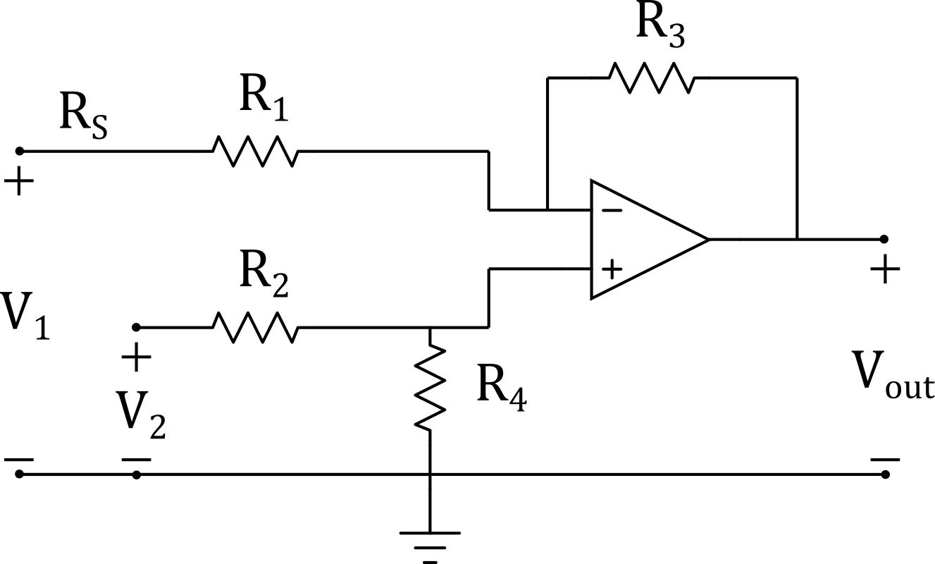 Op Amp Differential Amplifier