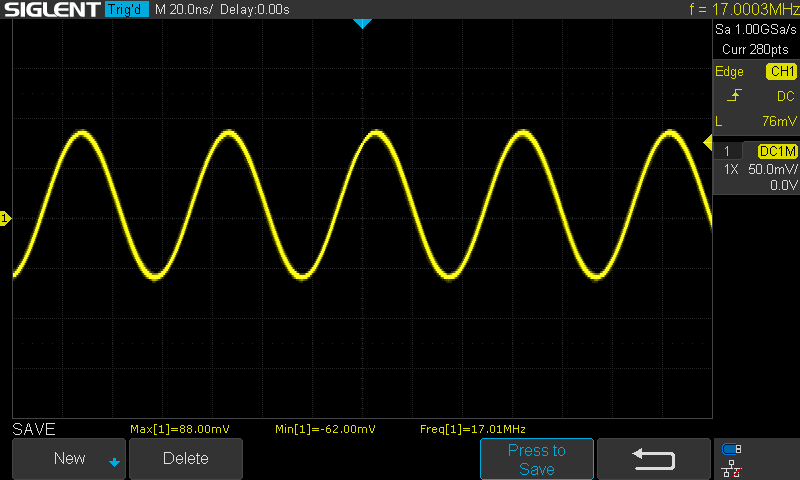 Max Frequency Output