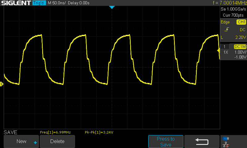 Square Wave High Frequency