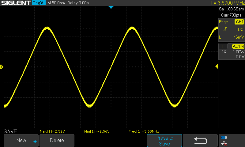 Triangle Wave Linear Phase